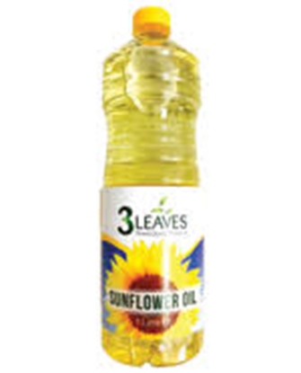 Picture of 3 LEAVES SUNFLOWER OIL 1LTR